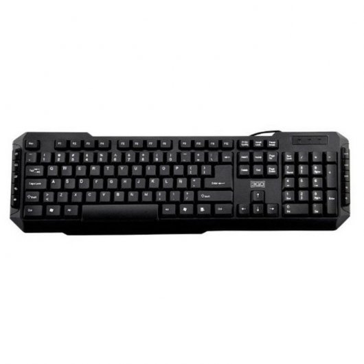 3Go Drile Teclado USB Negro