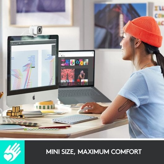 Logitech MX Keys Mini Teclado Sem Fios Bluetooth Cinzento para Mac Layout UK