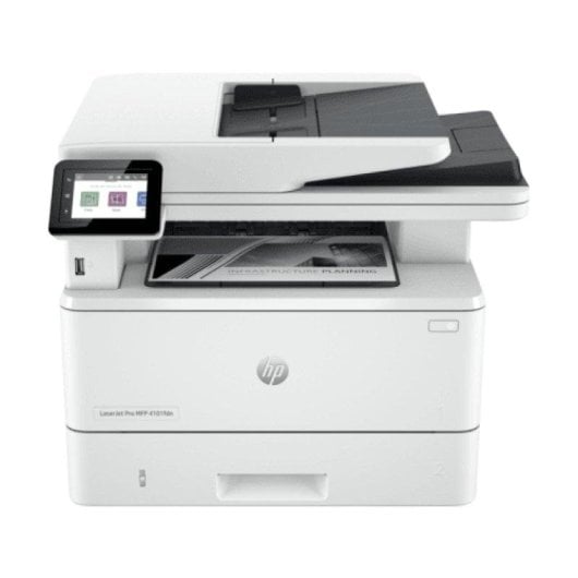 Multifunções HP LaserJet Pro 4102fdw Laser Mono WiFi Fax Duplex ADF