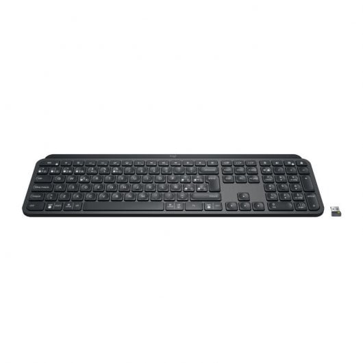 Logitech MX Keys For Business Clavier rétroéclairé sans fil disposition graphite FR
