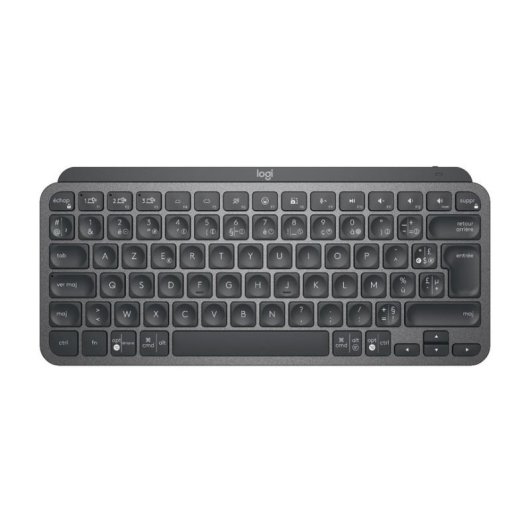 Teclado Logitech MX Keys Mini inalámbrico compacto con Bluetooth y retroiluminación LED