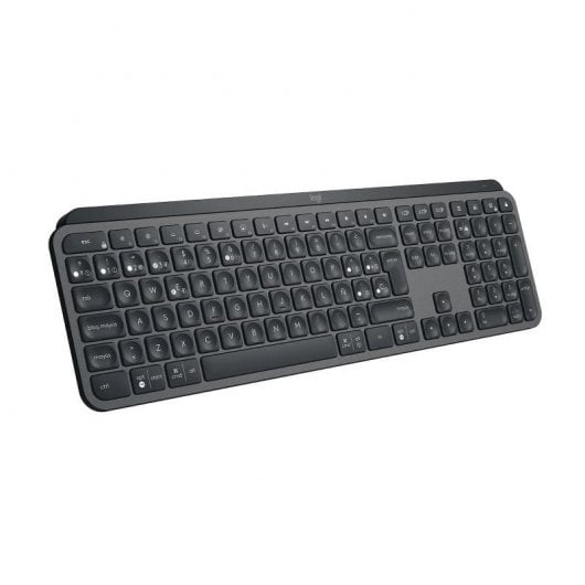 Logitech MX Keys For Business Kabellose Tastatur mit Hintergrundbeleuchtung, Graphit-Layout DE