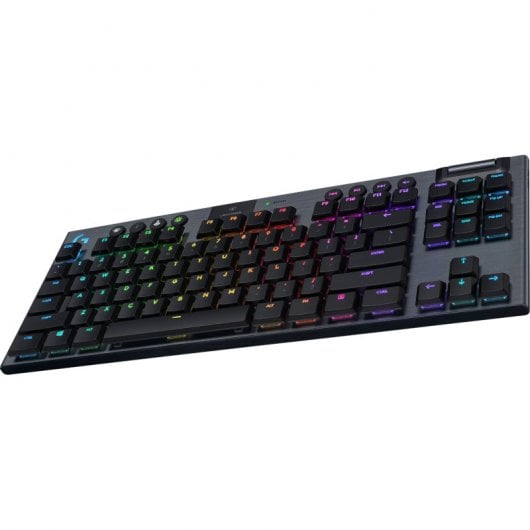 Logitech G915 TKL Teclado Mecánico Gaming Inalámbrico RGB Switch GL Táctil Layout FR