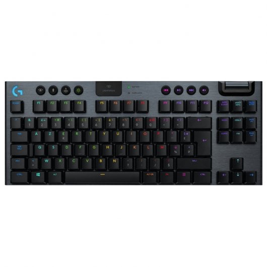 Logitech G G915 Tkl clavier USB AZERTY Français Charbon