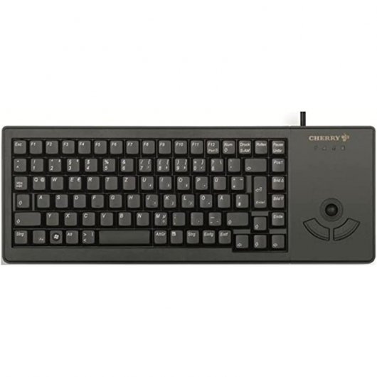 Cherry G84-5400 XS Teclado con Trackball Negro