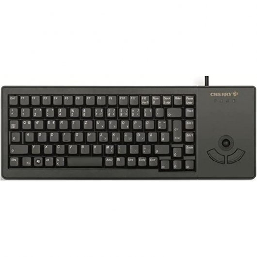 Tastiera Cherry G84-5400 XS con trackball nera