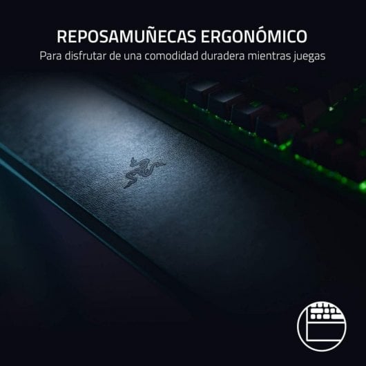 Razer BlackWidow V3 Teclado Mecánico Gaming RGB Negro Switch Green Layout USA