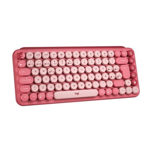 Logitech Pop Keys Heartbreaker Tastiera meccanica wireless Layout tasti Emoji personalizzabile Italia