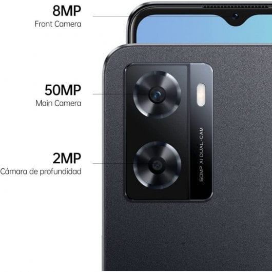 OPPO A57s 4/128GB Negro Libre
