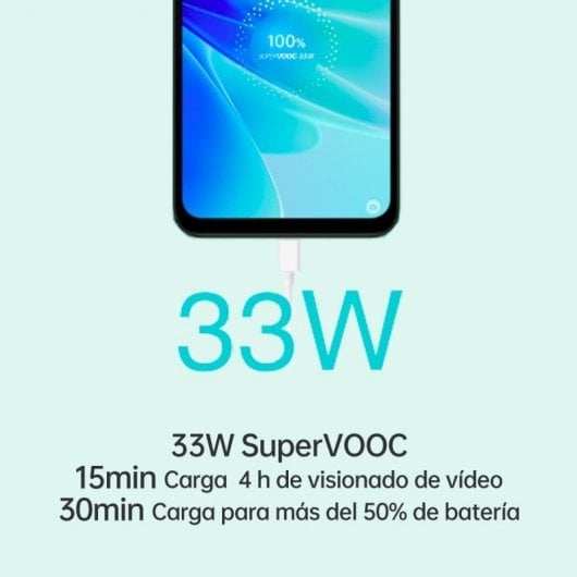 OPPO A57s 4/128GB Negro Libre