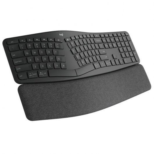 Logitech Ergo K860 For Business Teclado Inalámbrico Bluetooth Negro Layout FR