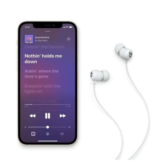 Écouteurs Beats Flex Bluetooth sans fil pour appels et musique Gris fumée