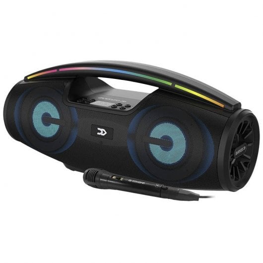 Avenzo AV-SP3502B Boombox Altifalante Bluetooth RGB 20W Preto