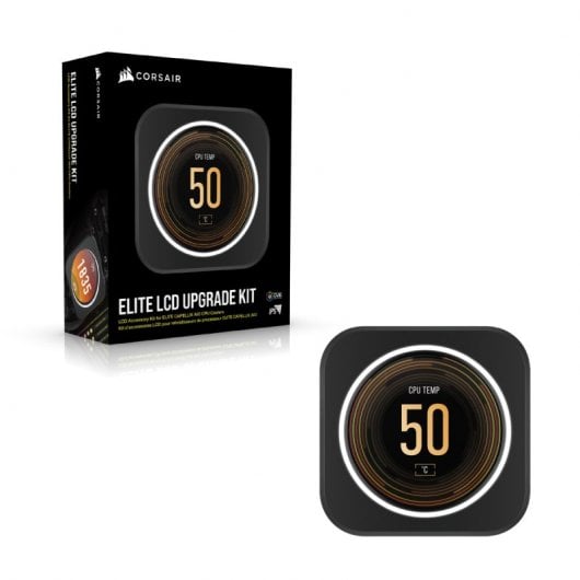 Corsair iCUE ELITE Kit de mise à niveau du refroidisseur d'écran LCD du processeur noir