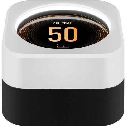 Corsair iCUE ELITE Kit de mise à niveau du refroidisseur d'écran LCD du processeur Blanc