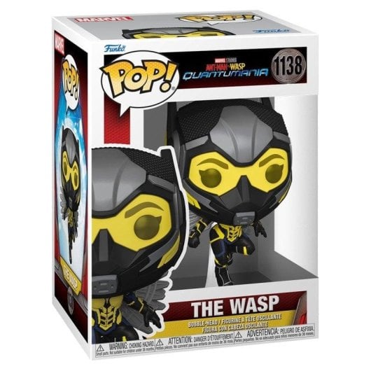 Figura da collezione Funko Pop Marvel The Wasp Ant-Man and The Wasp Quantumania Vinile 11 cm