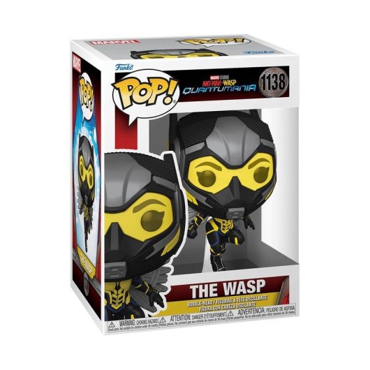 Figura da collezione Funko Pop Marvel The Wasp Ant-Man and The Wasp Quantumania Vinile 11 cm