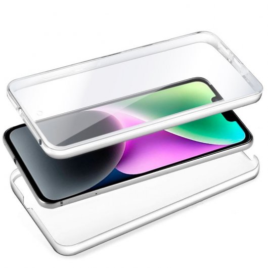 Cool Funda Silicona 3D Transparente para iPhone 14