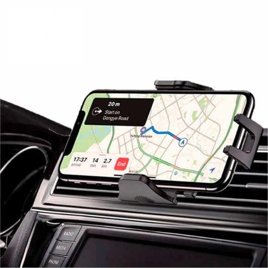 Cool Suporte Universal para Carro Preto Carbono