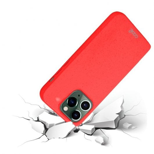 Cool Funda Eco Biodegradable Roja para iPhone 14 Pro
