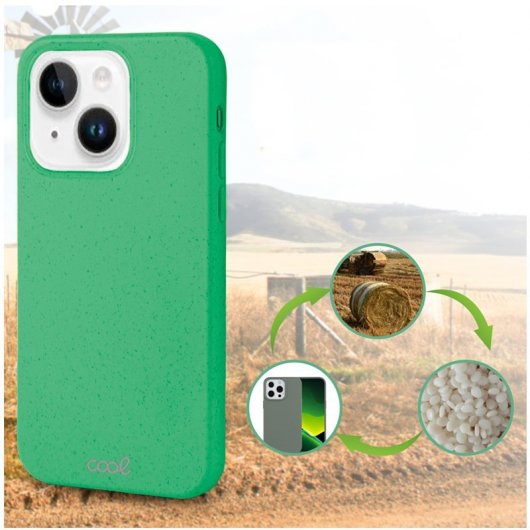 Cool Funda Eco Biodegradable Menta para iPhone 14 Plus