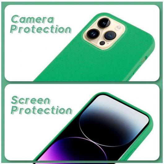 Cool Mint Eco biologisch abbaubare Hülle für iPhone 14 Pro Max
