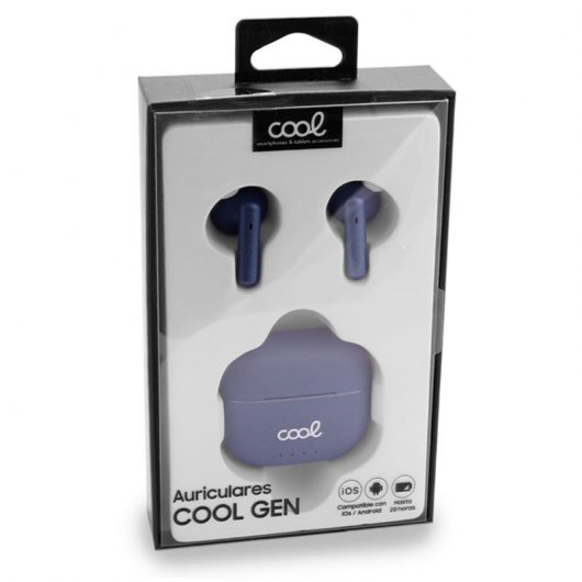 Cool Gen Auriculares Bluetooth Azules