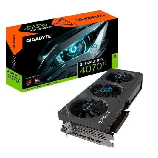 Carte Graphique Gigabyte GeForce RTX 4070 Ti EAGLE OC 12GB GDDR6X DLSS3