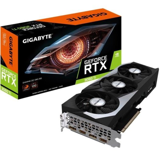 Placa gráfica Gigabyte GeForce RTX 3060 Ti GAMING OC D6X 8GB GDDR6X