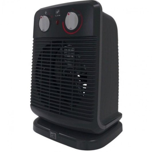 Soler & Palau TL-39 VM Aquecedor Elétrico Vertical Oscilante 2000W Preto
