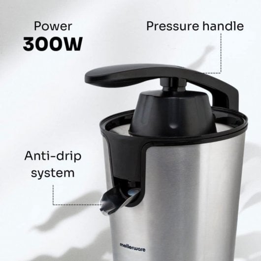 Mellerware Juicy Black Exprimidor 300W