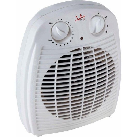 Calefactor Eléctrico Jata TV78 2000W Blanco Termoventilador de Mesa y Suelo