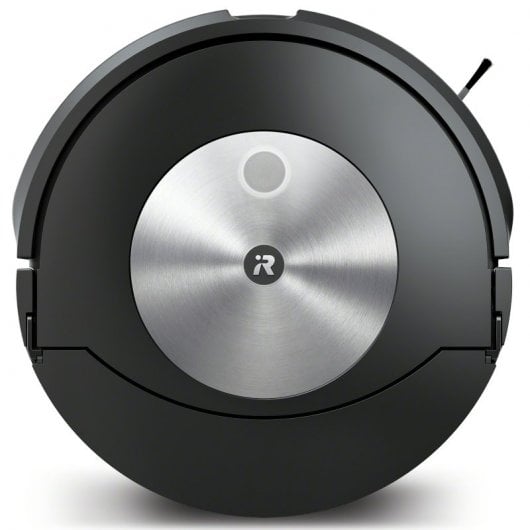 iRobot Roomba Combo j7 aspirapolvere robot Senza sacchetto Nero, Stainless steel