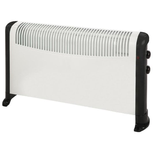 Convector Elétrico Soler & Palau TLS-501 2000W Preto e Branco Silencioso