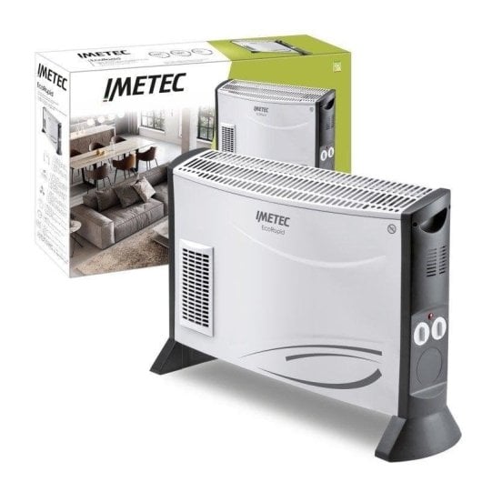 Convettore Elettrico Imetec Eco Rapid 2000W Ventilazione Turbo Risparmio Energetico