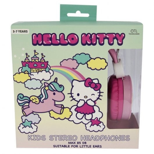 OTL Technologies Hello Kitty Unicórnio Auscultadores Infantis