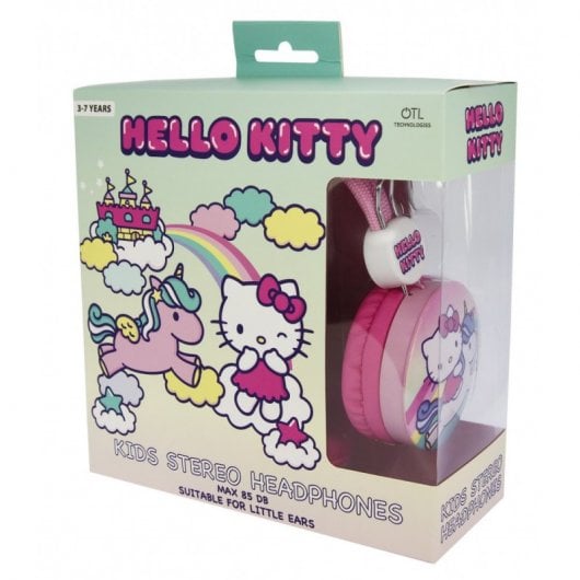 OTL Technologies Hello Kitty Unicórnio Auscultadores Infantis