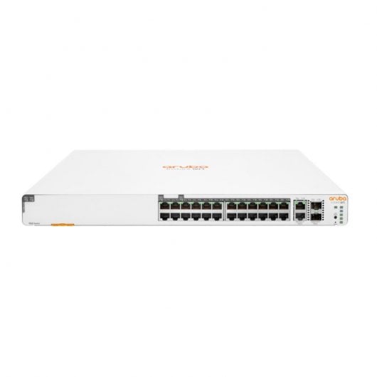 Aruba Instant On 1960 24G 20p Class4 4p Class6 PoE 2XGT 2SFP+ 370W Gestito L2+ Gigabit Ethernet (10/100/1000) Supporto Power over Ethernet (PoE) 1U Bianco