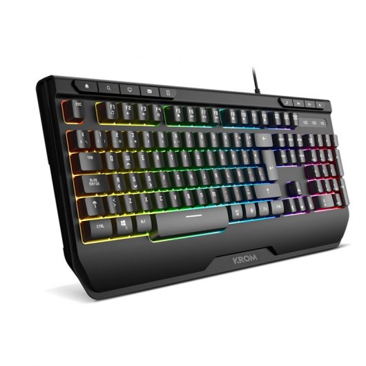 Pack Gaming KROM KENYA - Souris, Clavier, Tapis Et Casque