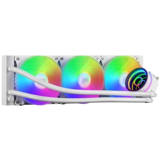 Refrigeración Líquida Mars Gaming ML-ONE360 360mm 3 Ventiladores FRGB Blanco