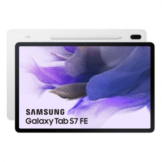 Samsung Galaxy Tab S7 FE 4GB/64GB 12.4'' WiFi Prateado Versão Importada UE