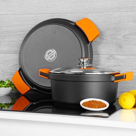 Orbegozo PDA 2040 Padella per paella in alluminio pressofuso 40 cm