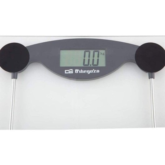 Báscula Digital Orbegozo PB 2211 Hasta 150 kg Precisión 100% Pantalla LCD Apagado automático