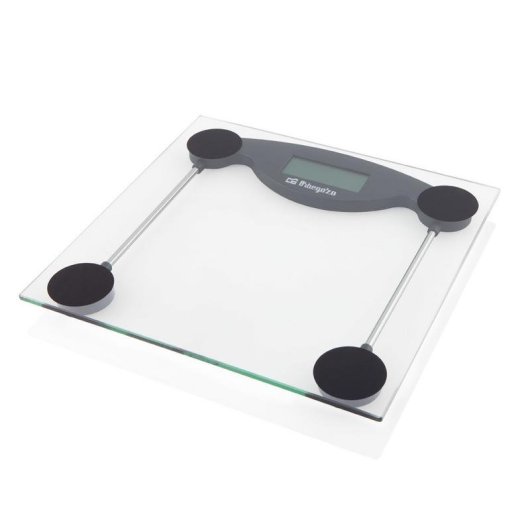 Báscula Digital Orbegozo PB 2211 Hasta 150 kg Precisión 100% Pantalla LCD Apagado automático
