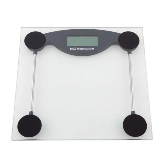 Báscula Digital Orbegozo PB 2211 Hasta 150 kg Precisión 100% Pantalla LCD Apagado automático