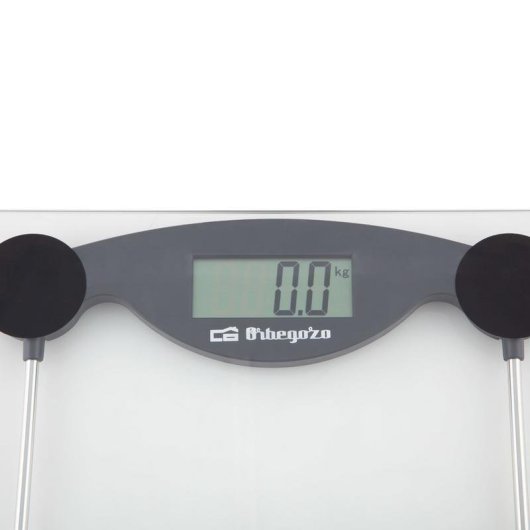 Báscula Digital Orbegozo PB 2211 Hasta 150 kg Precisión 100% Pantalla LCD Apagado automático
