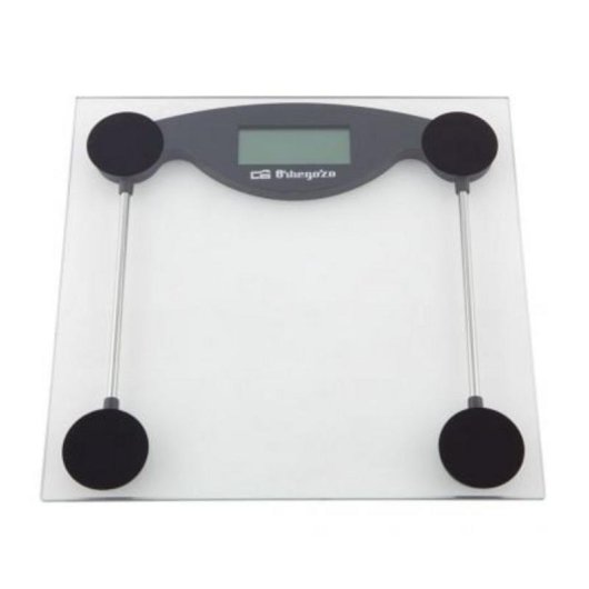 Báscula Digital Orbegozo PB 2211 Hasta 150 kg Precisión 100% Pantalla LCD Apagado automático