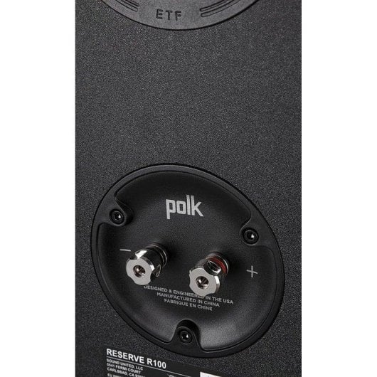 Lautsprecher Polk Reserve R100 Kompakt 150W Kabelgebunden Schwarz High-Res