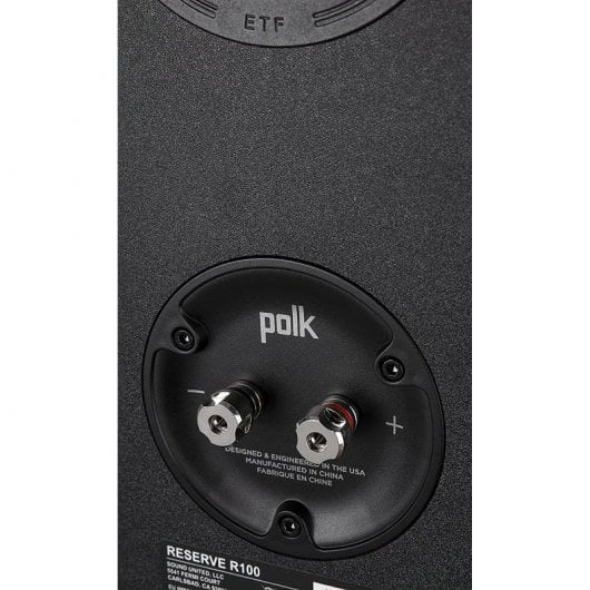 Polk Reserve R100 Enceinte bibliothèque compacte Noir