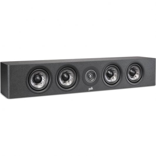 Polk Reserve R350 Altavoz de Canal Central de Diseño Delgado Negro